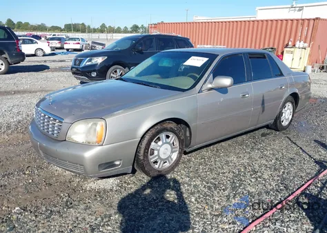 2004 Cadillac Deville Standard from USA, damaged, VIN 1G6KD54Y44U118046